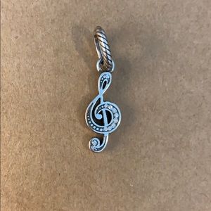 Brighton Treble Clef Music Charm